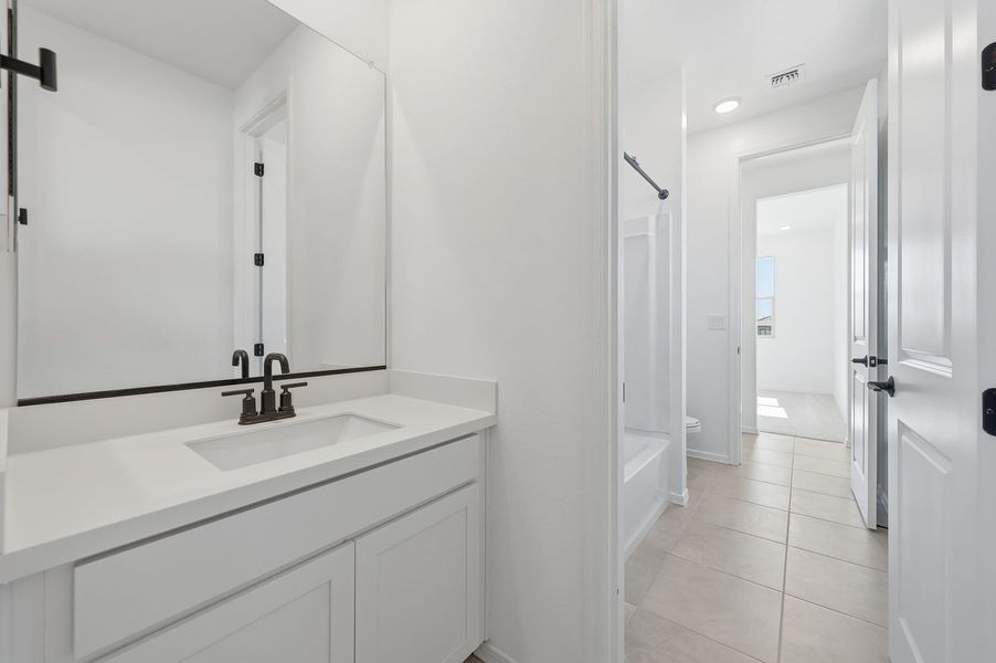Furnished interior view inside a new home in Tyler Ranch, Buckeye (Image 9).