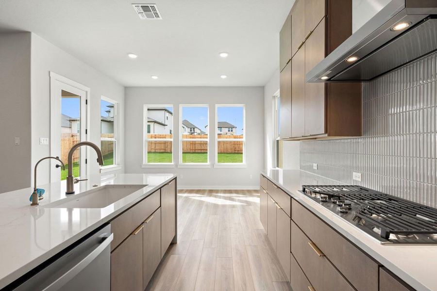 Furnished interior view inside a new home in Park Central, Georgetown (Image 7).