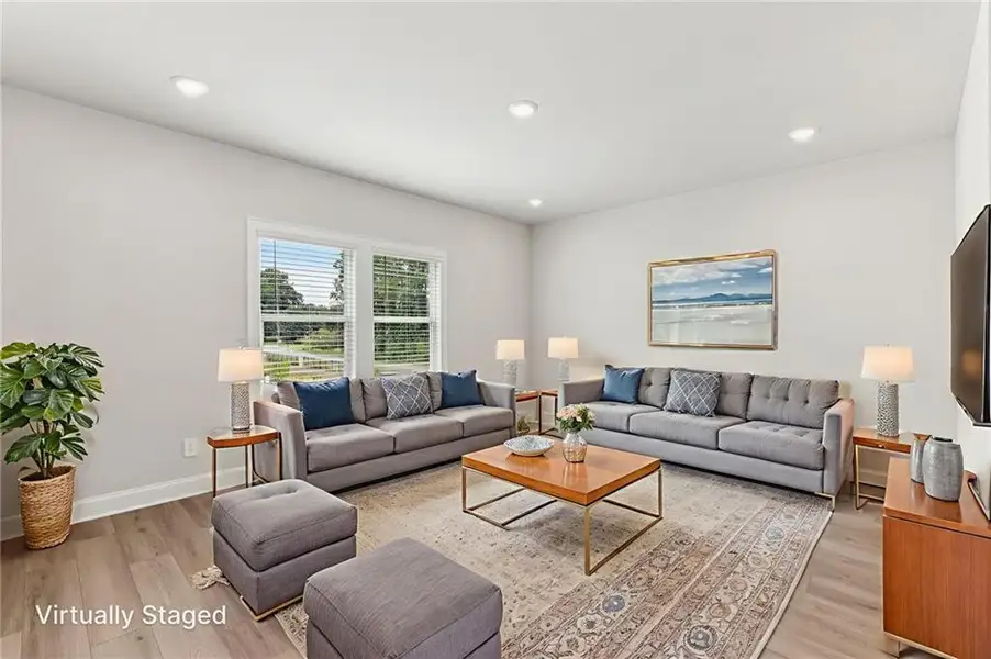 Furnished interior view inside a new home in , Lawrenceville (Image 17). Furnished interior view inside a new home in , Lawrenceville (Image 17).