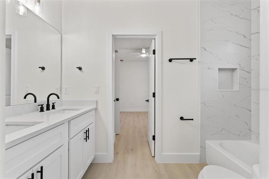 Furnished interior view inside a new home in , Brooksville (Image 16).