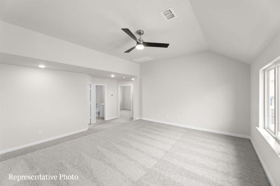 Spacious, unfurnished interior of a new home in Keeneland, Aubrey (Image 19).