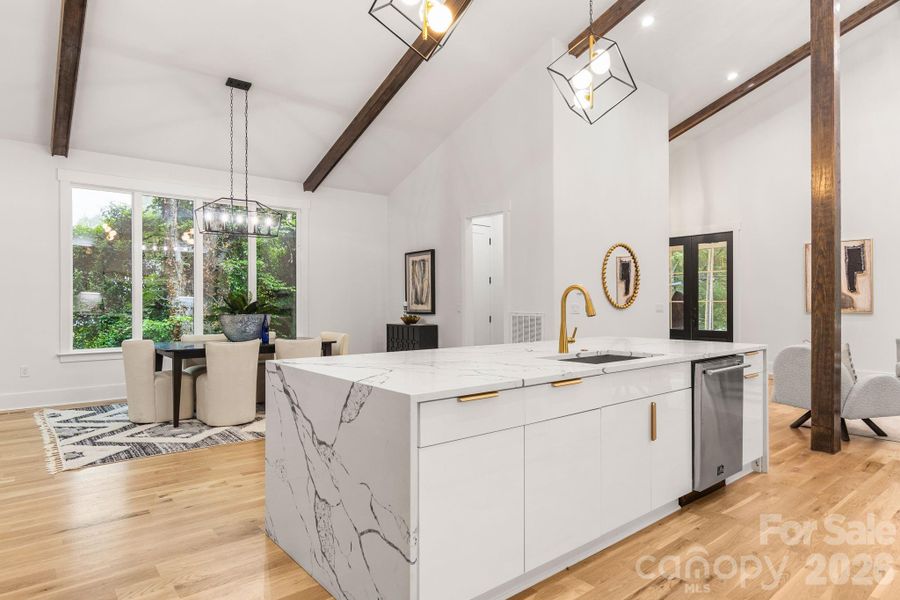 Furnished interior view inside a new home in , Charlotte (Image 13).