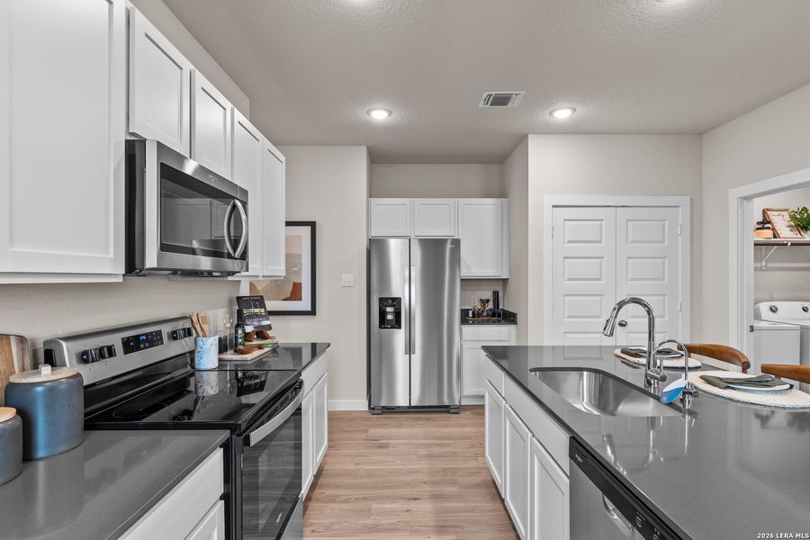 Furnished interior view inside a new home in Park Place, New Braunfels (Image 5).