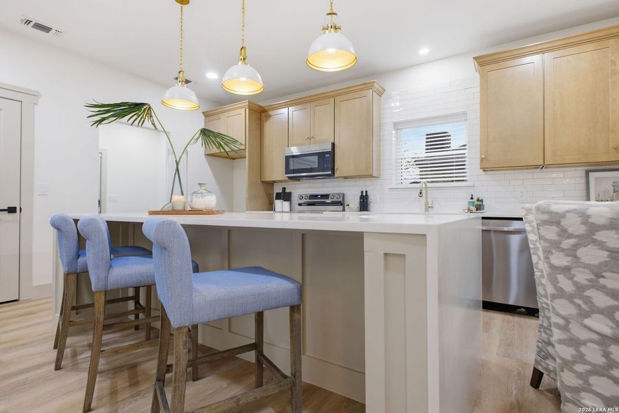 Furnished interior view inside a new home in , San Antonio (Image 7).