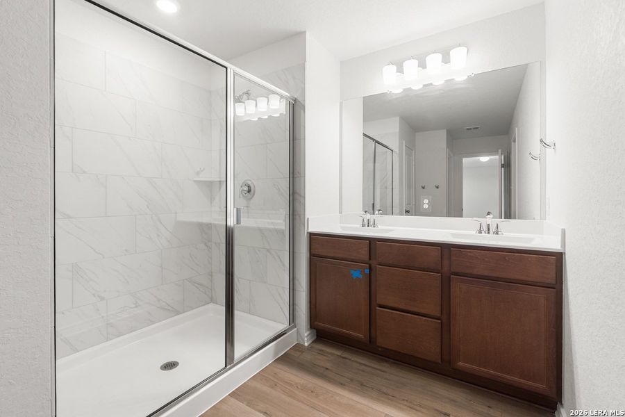 Furnished interior view inside a new home in Knox Ridge, Converse (Image 7).