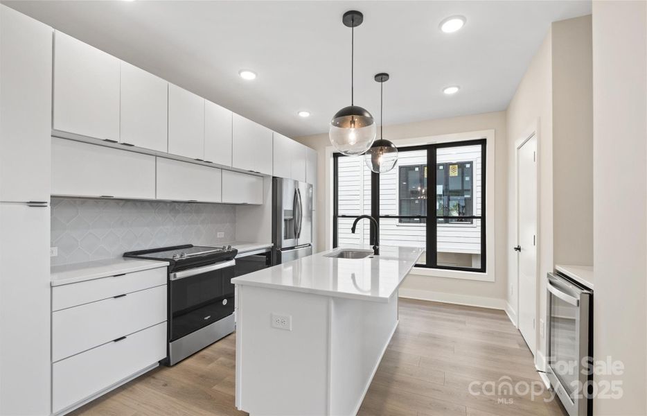 Furnished interior view inside a new home in , Charlotte (Image 4). Furnished interior view inside a new home in , Charlotte (Image 4).