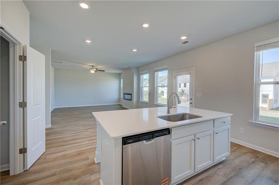 Furnished interior view inside a new home in Bowers Farm, McDonough (Image 7). Furnished interior view inside a new home in Bowers Farm, McDonough (Image 7).