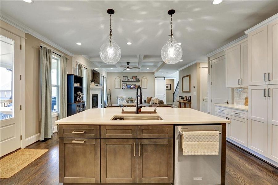 Furnished interior view inside a new home in , Buford (Image 38). Furnished interior view inside a new home in , Buford (Image 38).