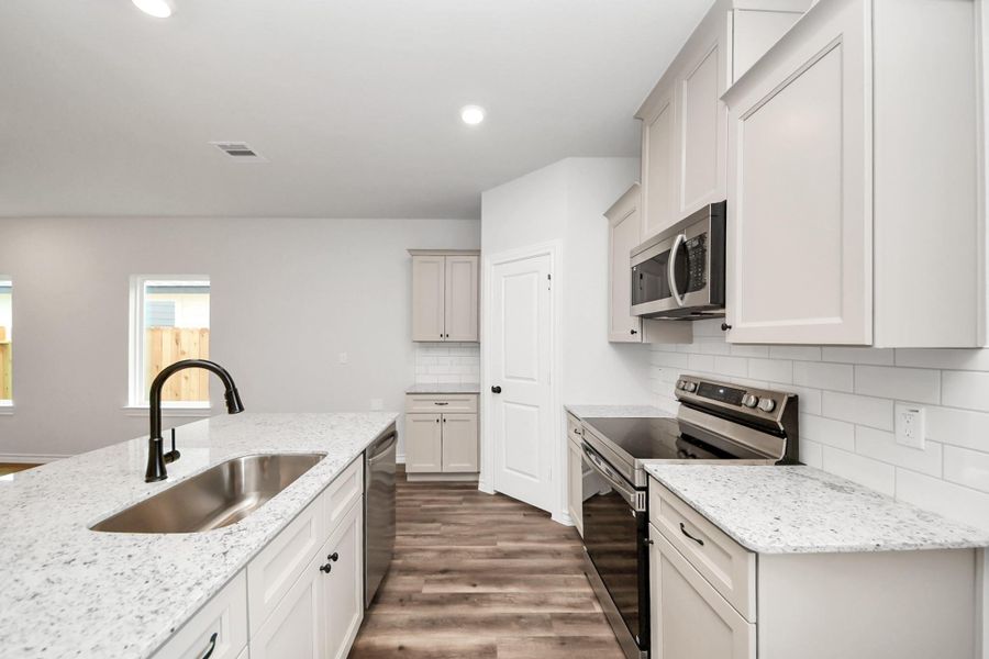 Furnished interior view inside a new home in The Enclave at Spring Branch, Montgomery (Image 19).