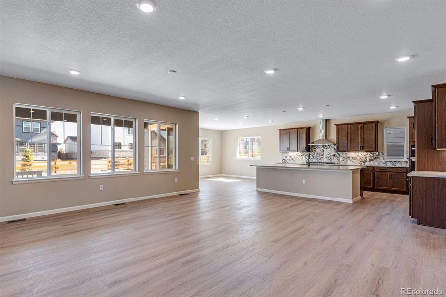 Spacious, unfurnished interior of a new home in Ensemble at The Aurora Highlands, Aurora (Image 19). Spacious, unfurnished interior of a new home in Ensemble at The Aurora Highlands, Aurora (Image 19).