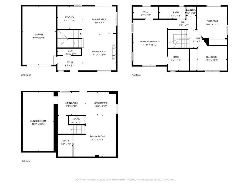 2D floor plan layout of this home in , Villa Rica, GA (Image 5).