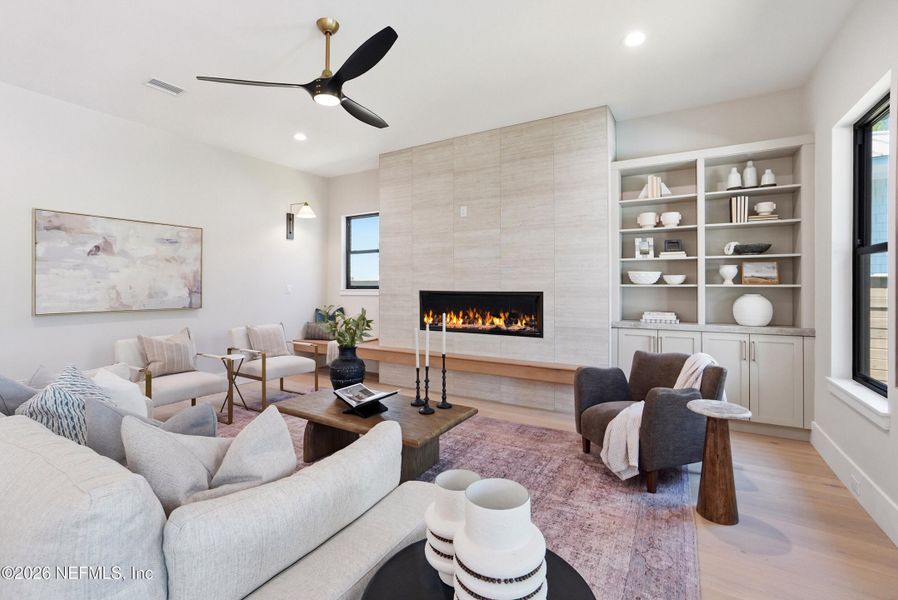 Furnished interior view inside a new home in , Atlantic Beach (Image 65).