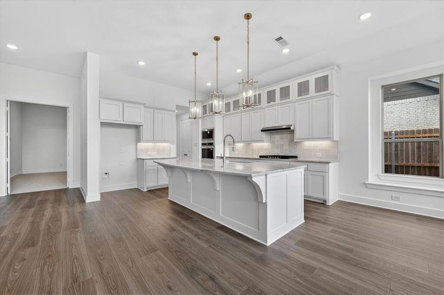 Furnished interior view inside a new home in Wildflower Ranch, Dish (Image 4).