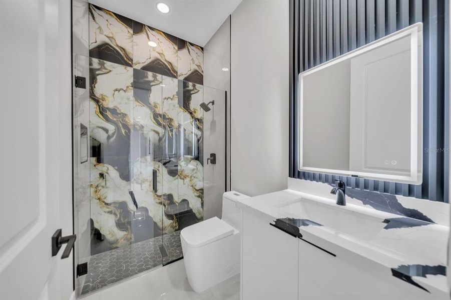 Furnished interior view inside a new home in , Lehigh Acres (Image 9).