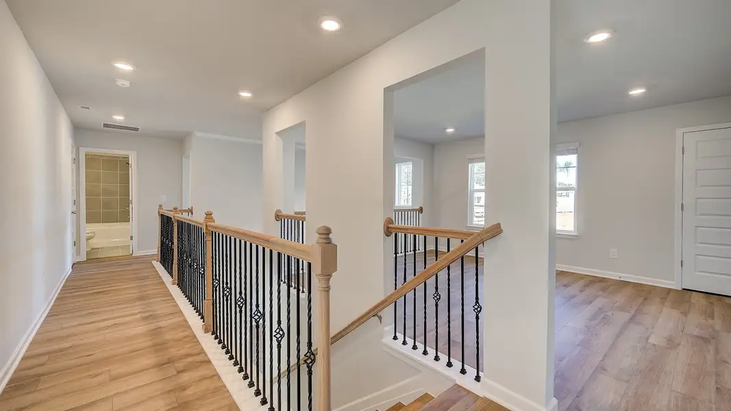 Furnished interior view inside a new home in Riverbend Overlook, Fayetteville (Image 16).