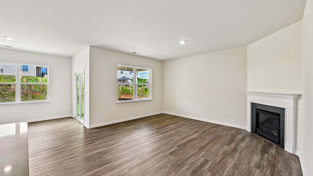 Spacious, unfurnished interior of a new home in Cline Village, Conover (Image 15). Spacious, unfurnished interior of a new home in Cline Village, Conover (Image 15).
