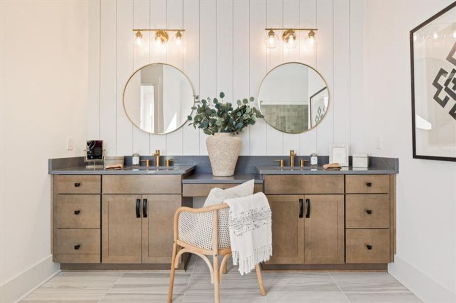 Furnished interior view inside a new home in Arden on Lanier, Cumming (Image 5).