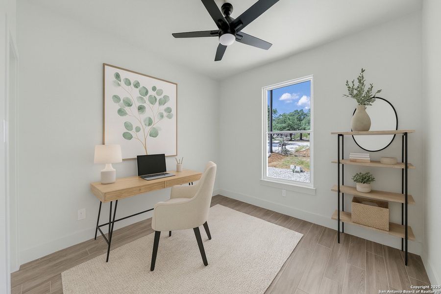 Furnished interior view inside a new home in , Spring Branch (Image 14). Furnished interior view inside a new home in , Spring Branch (Image 14).