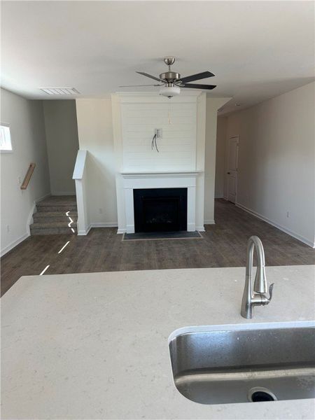 Furnished interior view inside a new home in Brownstone Park, Easley (Image 5). Furnished interior view inside a new home in Brownstone Park, Easley (Image 5).