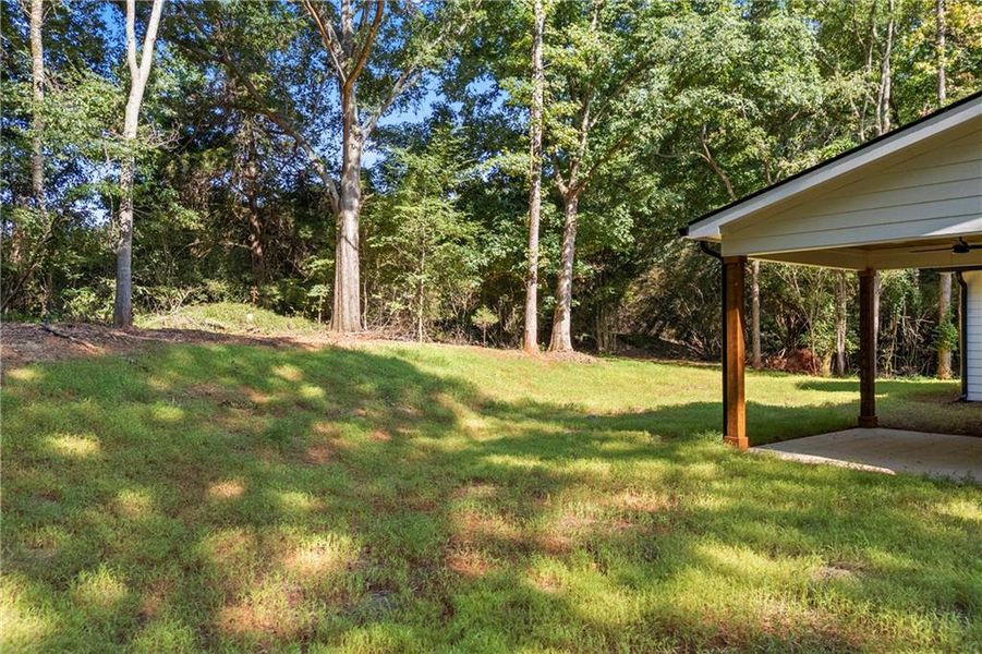 Exterior details and patio area of a home in , Nicholson (Image 33).