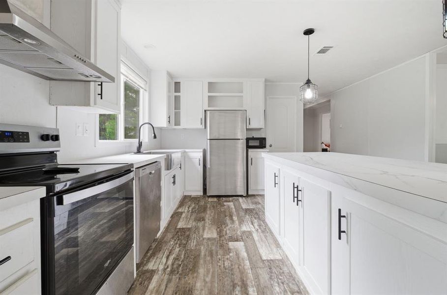 Furnished interior view inside a new home in , Collinsville (Image 5).