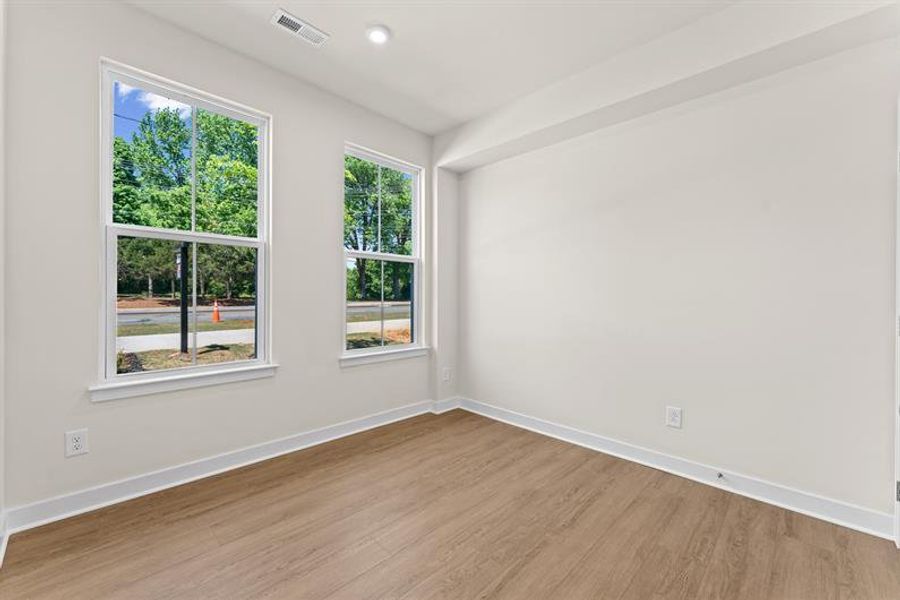 Spacious, unfurnished interior of a new home in Ashmore Square, Charlotte (Image 13). Spacious, unfurnished interior of a new home in Ashmore Square, Charlotte (Image 13).