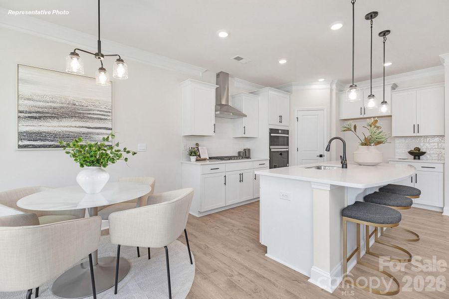 Furnished interior view inside a new home in Sylvan Creek, Denver (Image 9).