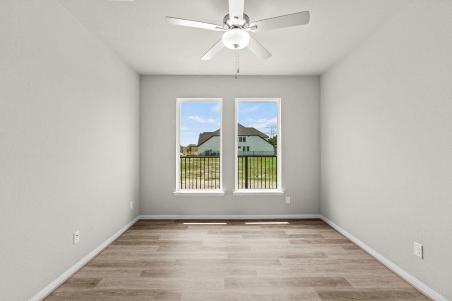Spacious, unfurnished interior of a new home in Bridgeland, Cypress (Image 18).