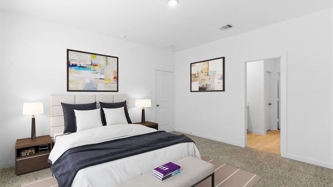 Representative furnished interior of a home built from the Walker by D.R. Horton in Tamarron, Brookshire (Image 10).