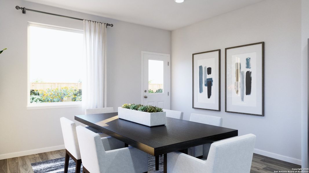 Furnished interior view inside a new home in Swenson Heights, Seguin (Image 17).