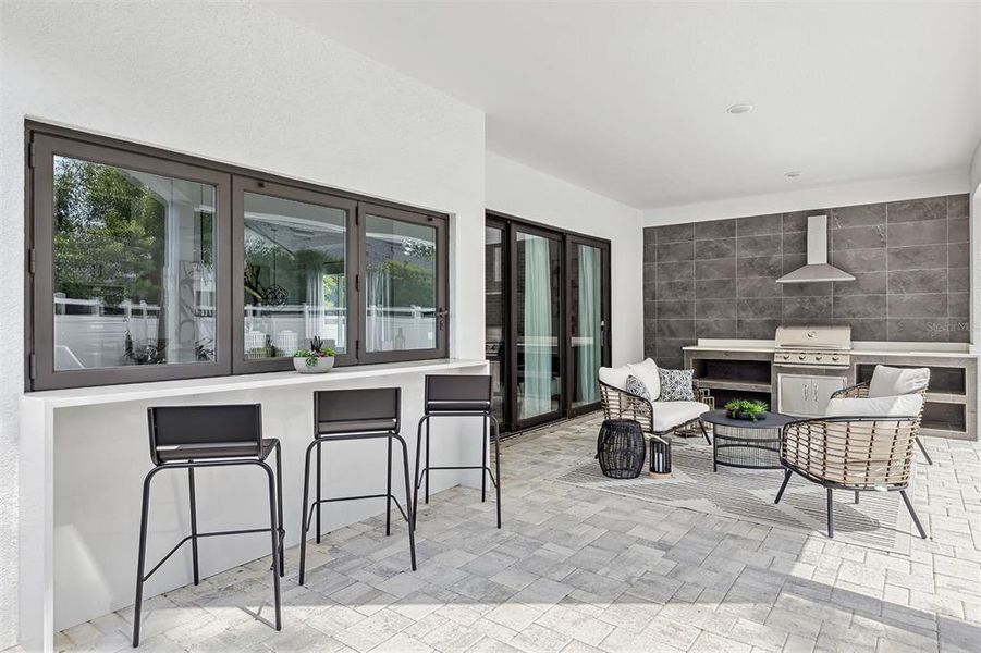 Exterior details and patio area of a home in , Winter Park (Image 25).