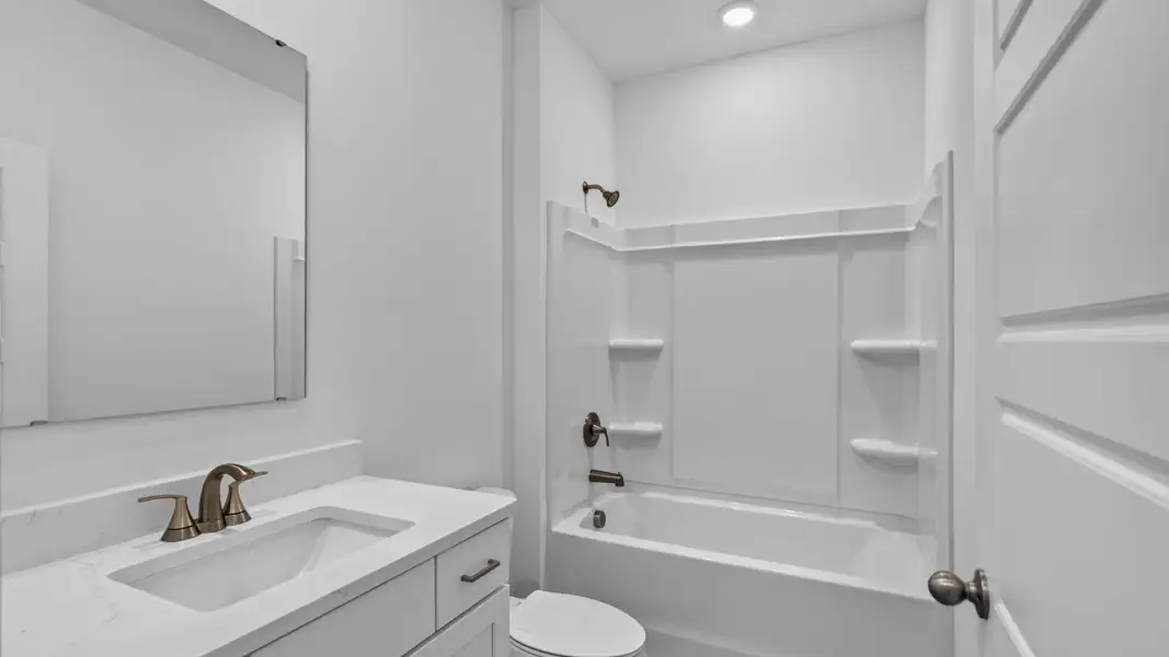 Furnished interior view inside a new home in Bridle Creek, Jacksonville (Image 3).