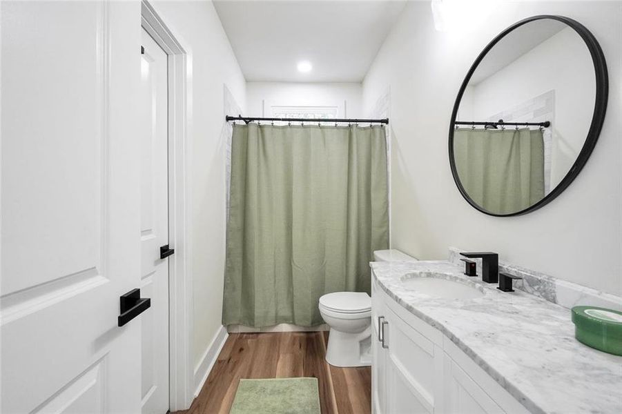 Furnished interior view inside a new home in , Winston (Image 11).