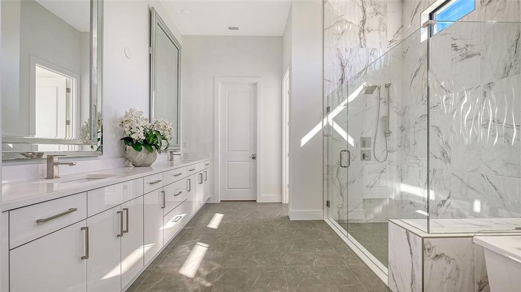 Furnished interior view inside a new home in , Sarasota (Image 12).