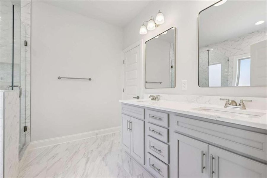 Furnished interior view inside a new home in , Conyers (Image 15). Furnished interior view inside a new home in , Conyers (Image 15).