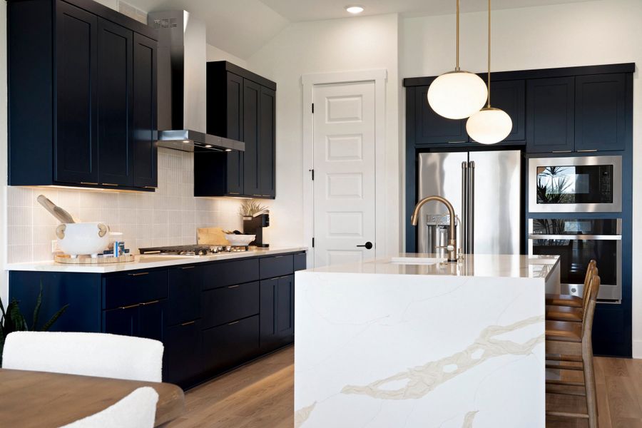 Representative furnished interior of a home built from the Meridian by Tri Pointe Homes in Park Central, Georgetown (Image 34).
