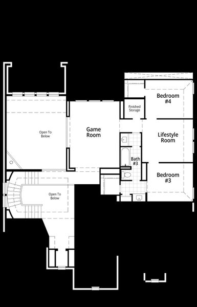 Upstairs Floor Plan