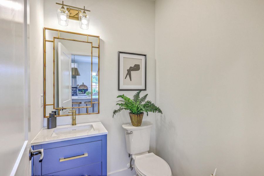 Furnished interior view inside a new home in , Charleston (Image 15).