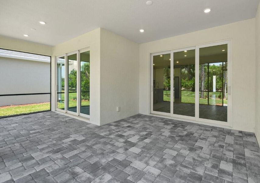 Spacious, unfurnished interior of a new home in Costa Pointe, Vero Beach (Image 21). Spacious, unfurnished interior of a new home in Costa Pointe, Vero Beach (Image 21).