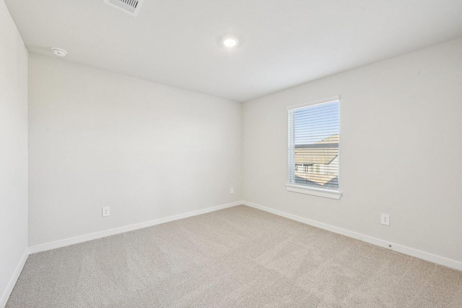 Spacious, unfurnished interior of a new home in Landing Meadows - Traditional Series, New Caney (Image 29). Spacious, unfurnished interior of a new home in Landing Meadows - Traditional Series, New Caney (Image 29).