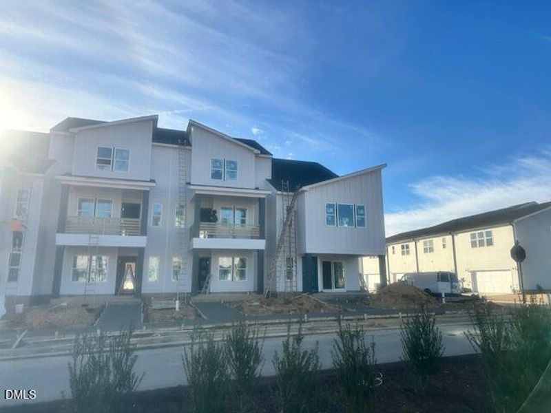 Exterior 3 Story Townhome