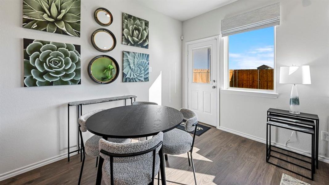 Furnished interior view inside a new home in Arbor Trails North, Princeton (Image 32).