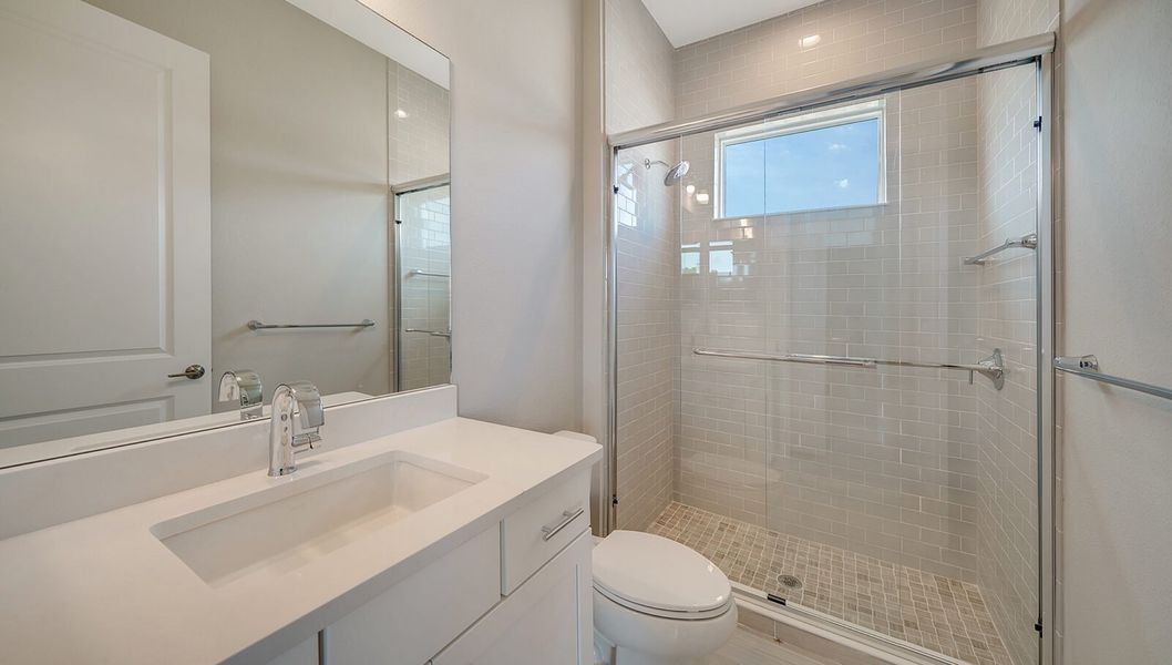 Furnished interior view inside a new home in Grand Palm, Venice (Image 10).