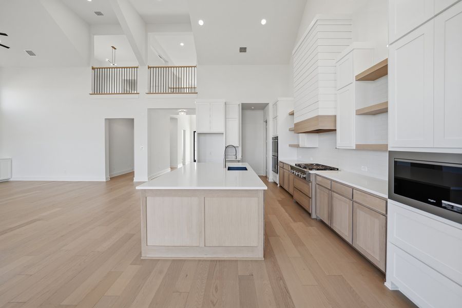 Furnished interior view inside a new home in Park Place - 80' Lots, Prosper (Image 11).
