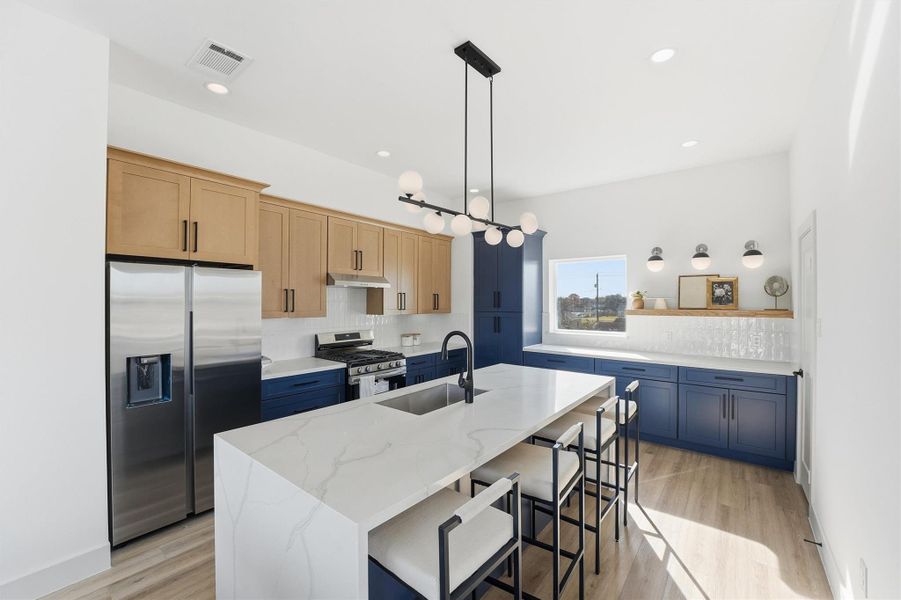Furnished interior view inside a new home in , Houston (Image 11).
