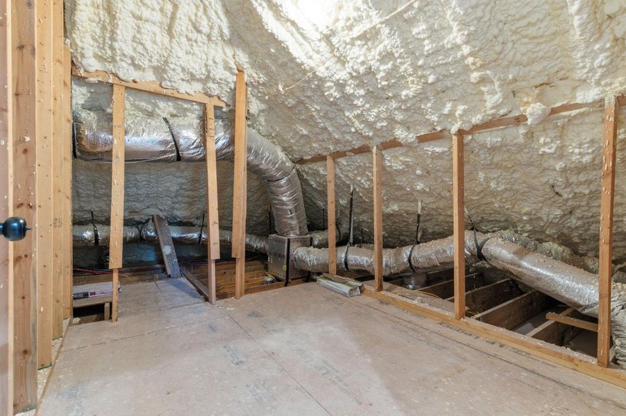 In-progress construction of a new home in , Montgomery, TX (Image 34).