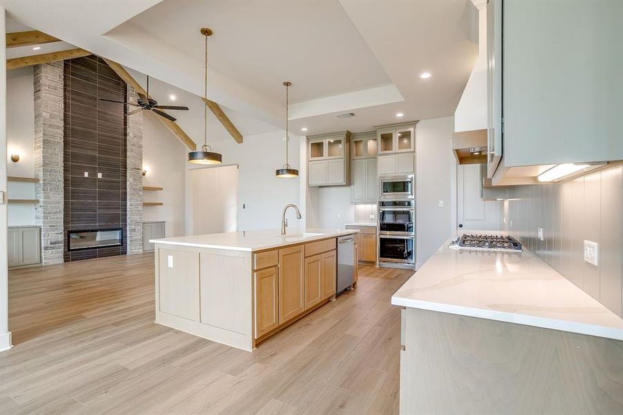 Furnished interior view inside a new home in , Waxahachie (Image 11).