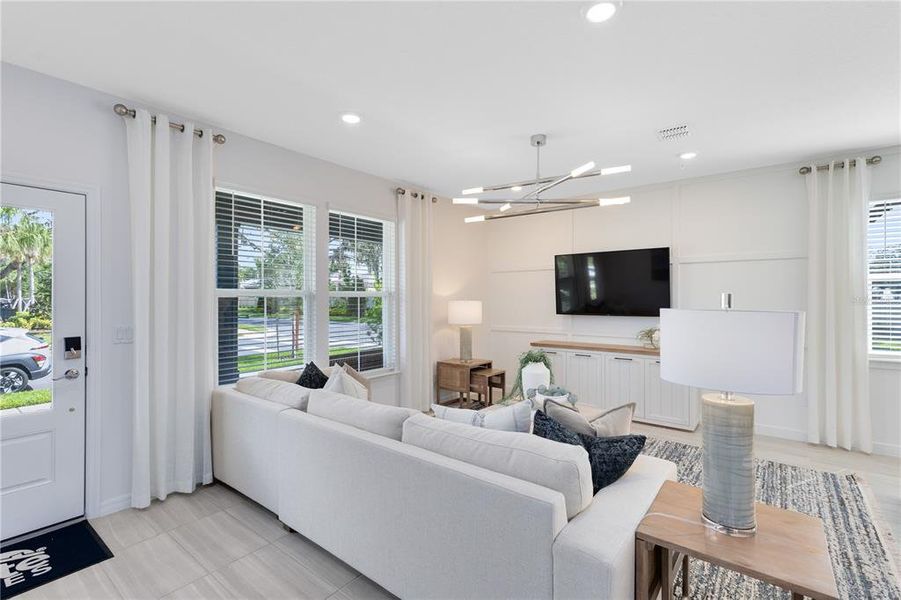 Furnished interior view inside a new home in The Cove at Nona Sound, Orlando (Image 16).