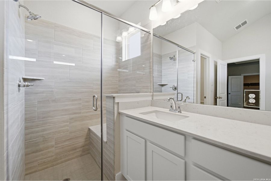 Furnished interior view inside a new home in Hickory Ridge, Elmendorf (Image 8).