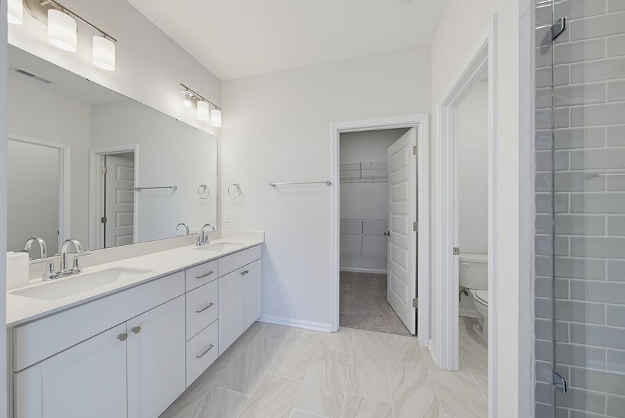Furnished interior view inside a new home in Sweetbrier, Durham (Image 11).